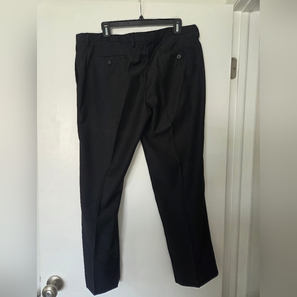 Black Dress Pants Alberto Cardinali Size 36/30 - Picture 5 of 8